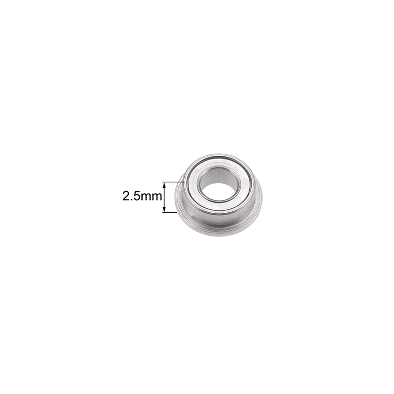Kits RC miniatura MF63ZZ rolamento de esferas flangeado 3 x 6 x 2,5 mm para venda
