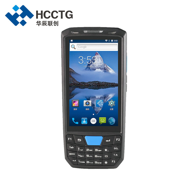 PDA de leitura de código de barras NFC terminal Android 9.0 portátil HCC-T80S
