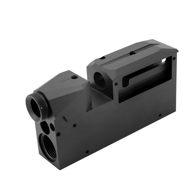 Fornecedor de preto anodizado de usinagem CNC