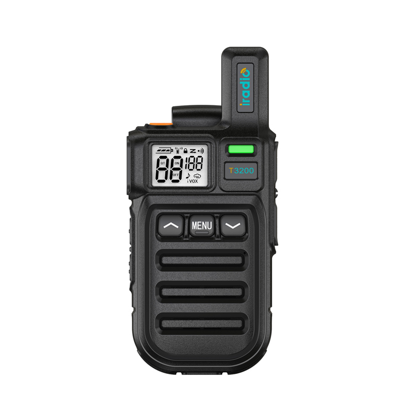 Rádios sem licença de vibração T-3200 0,5 W/2 W MINI PMR446 FRS GMRS

