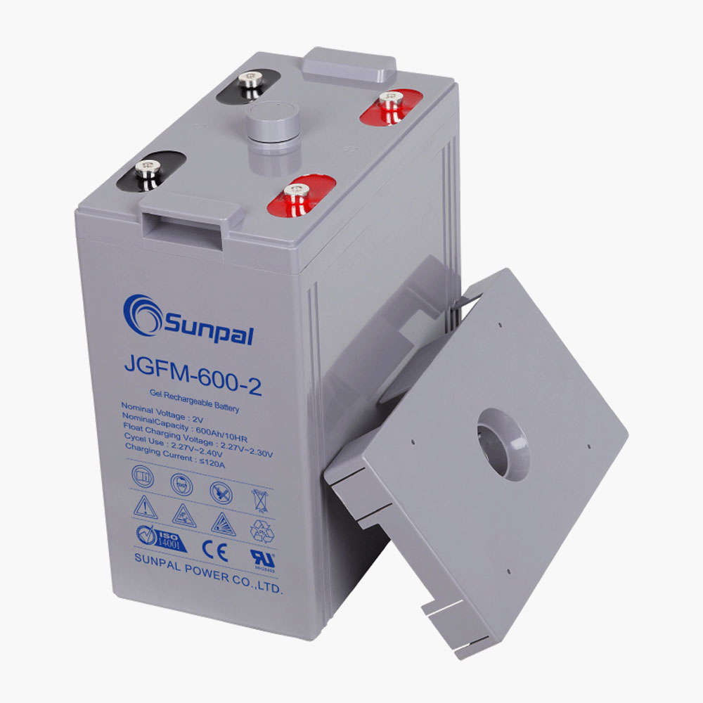 Sunpal 2V 600Ah bateria de gel selada preço do sistema de armazenamento de energia doméstica
