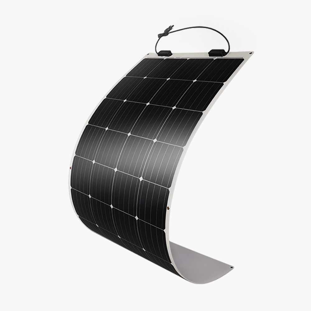 100-260 W Flexível Classe A Leve 24 V 48 V Mono Painel Solar
