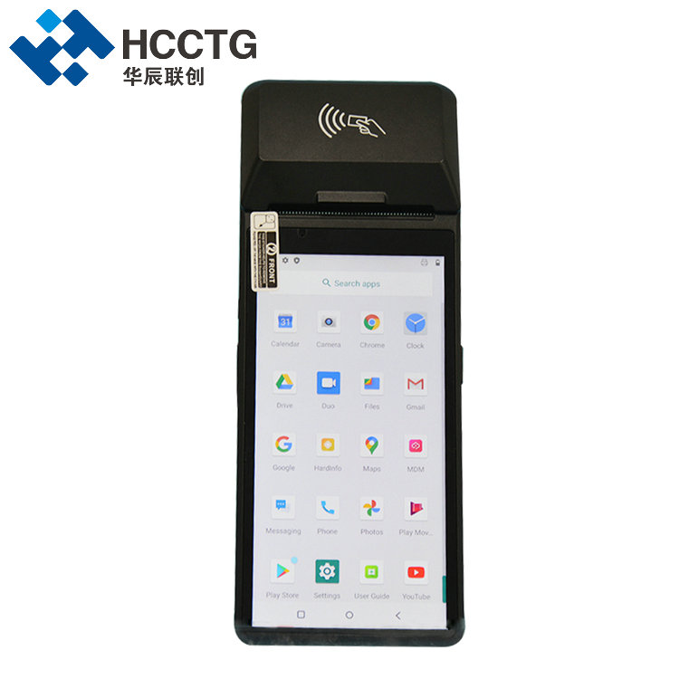 Melhor POS Android tudo em um com impressora térmica de 58 mm leitor de cartão de crédito Z300
