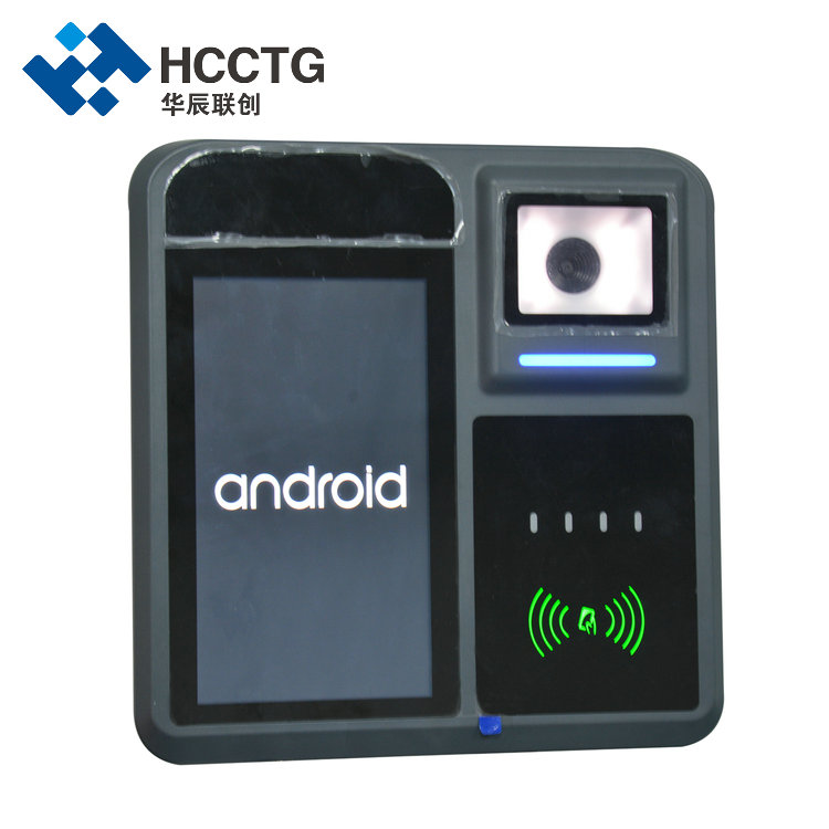 Sistema Android Mifare NFC Máquina de Validação de Bilhetes 2D Digitalização de Código de Barras em Transporte Público P18-Q

