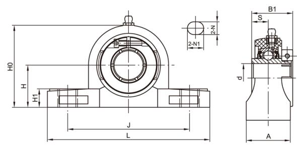 TP-SUEP204-12 Carcaça Termoplástica