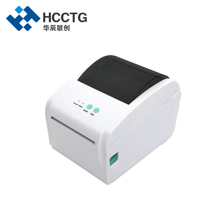 Impressora de etiquetas de código de barras 2D térmica direta para desktop GS-2408DC
