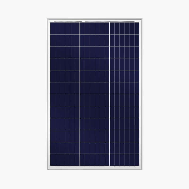 Módulo fotovoltaico poli solar com moldura de alumínio prateado de 10-50 W
