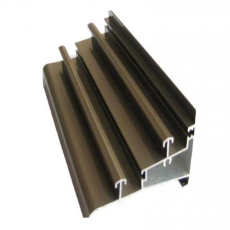 Perfil de alumínio de tratamento de superfície de eletroforese de venda de fábrica
