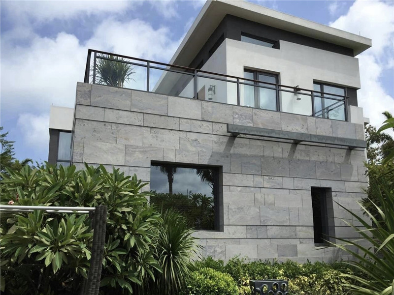 Projeto de telhas de parede de granito elegante de concreto