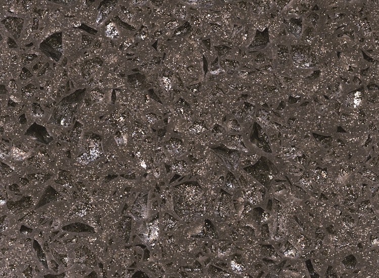 RSC7002 pedra de quartzo marrom escuro artificial
