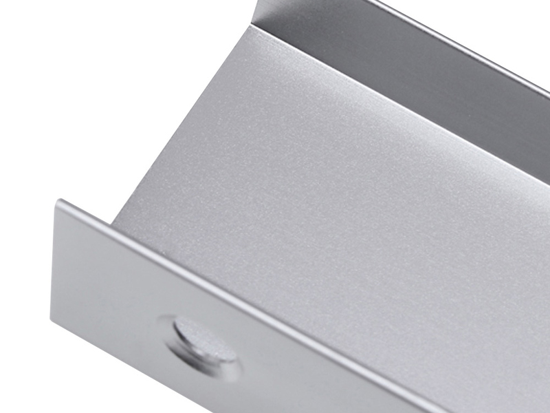 Preço de alumínio de alta qualidade por kg perfil de alumínio extrusão perfil de borda de alumínio para armário de cozinha
