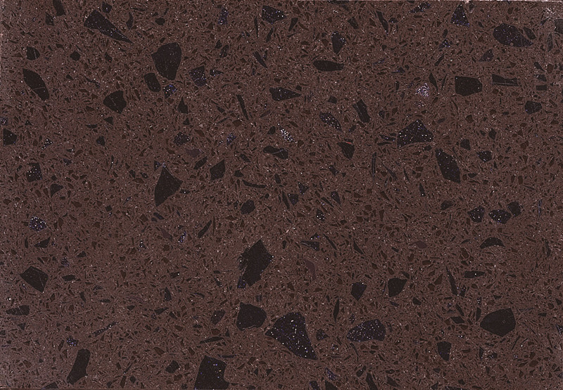 RSC7013 quartzo marrom escuro artificial para bancada
