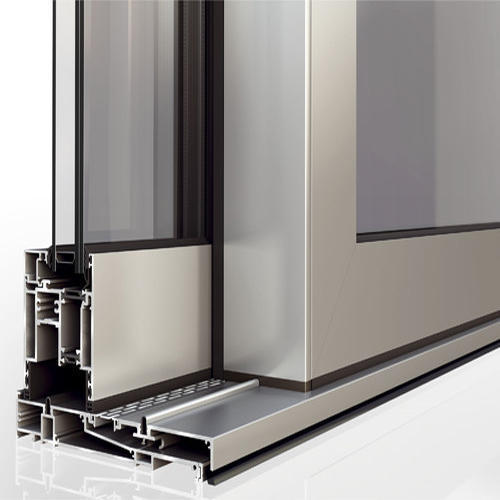 2021 Novos produtos Extrusão de caixilho de janela de alumínio série de ruptura térmica personalizada
