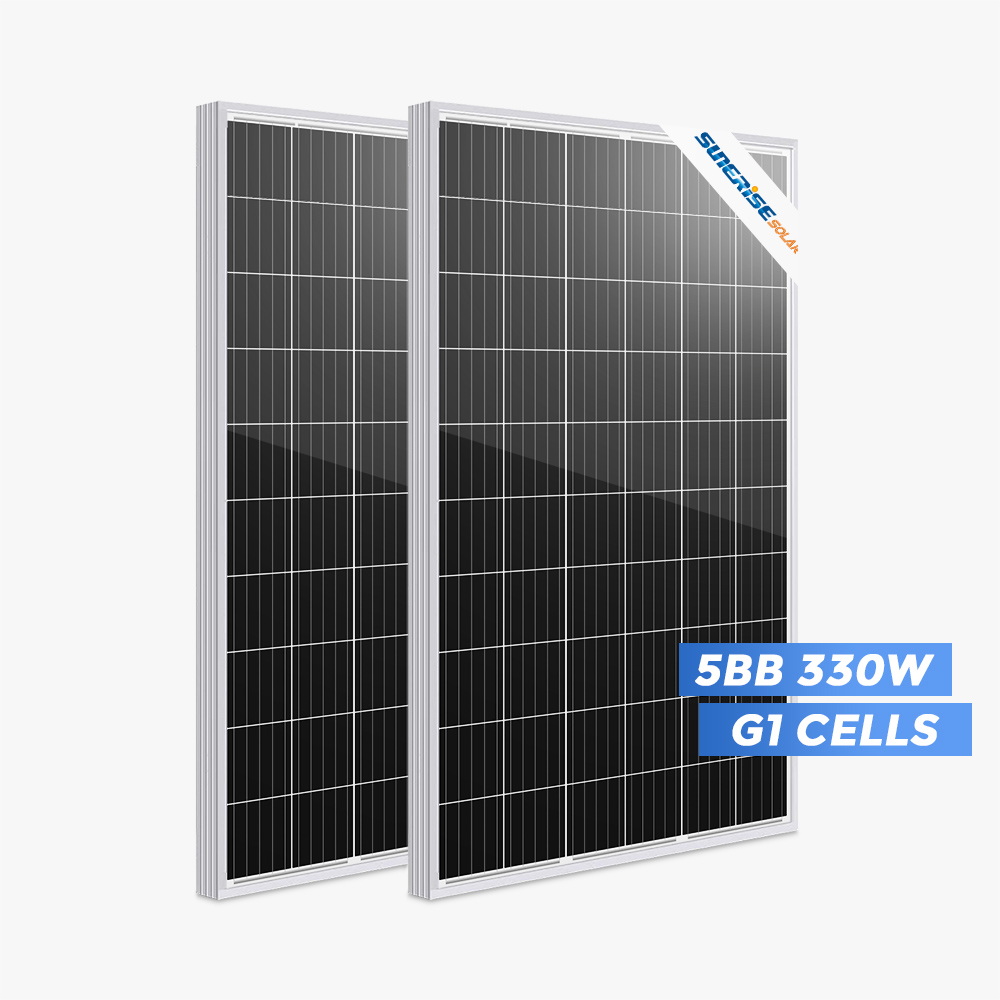 Painel solar monocristalino 5BB PERC 330 Watt para venda
