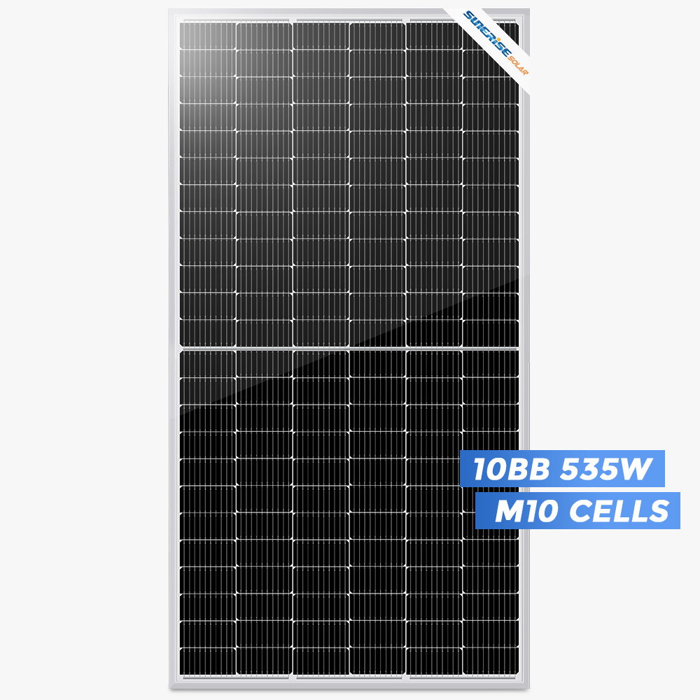 182 10BB mono painel solar de 535 watts com preço de fábrica
