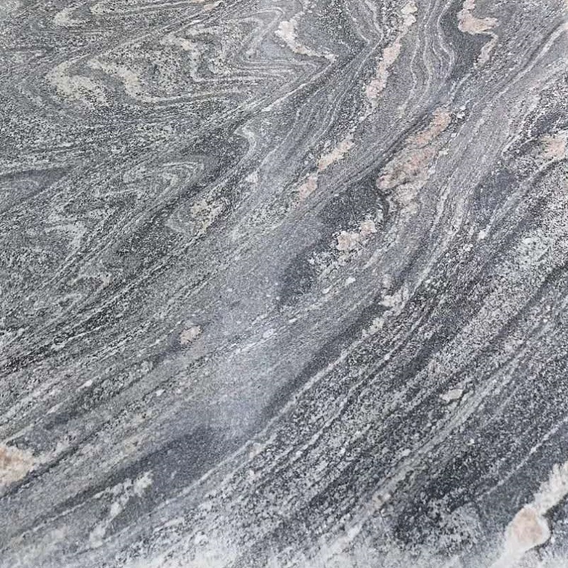 Azulejos de granito cinza onda de areia China Juparana

