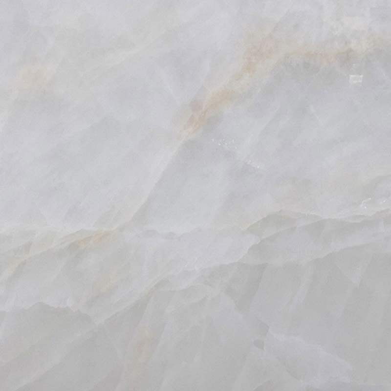 Pedra de mármore de ônix branco gelo
