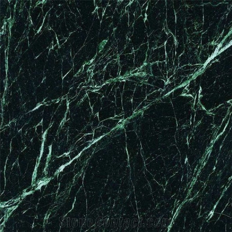Lajes de mármore verde escuro italiano verde Alpi
