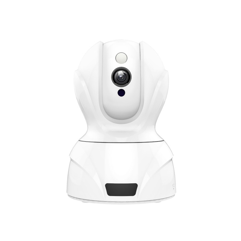 Câmera de segurança interna suporta Alexa
