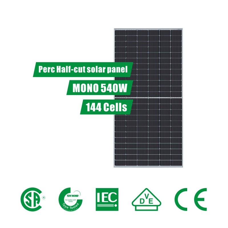 Módulo Solar Mono Solar Perc Half-Cut de 540 W (182)
