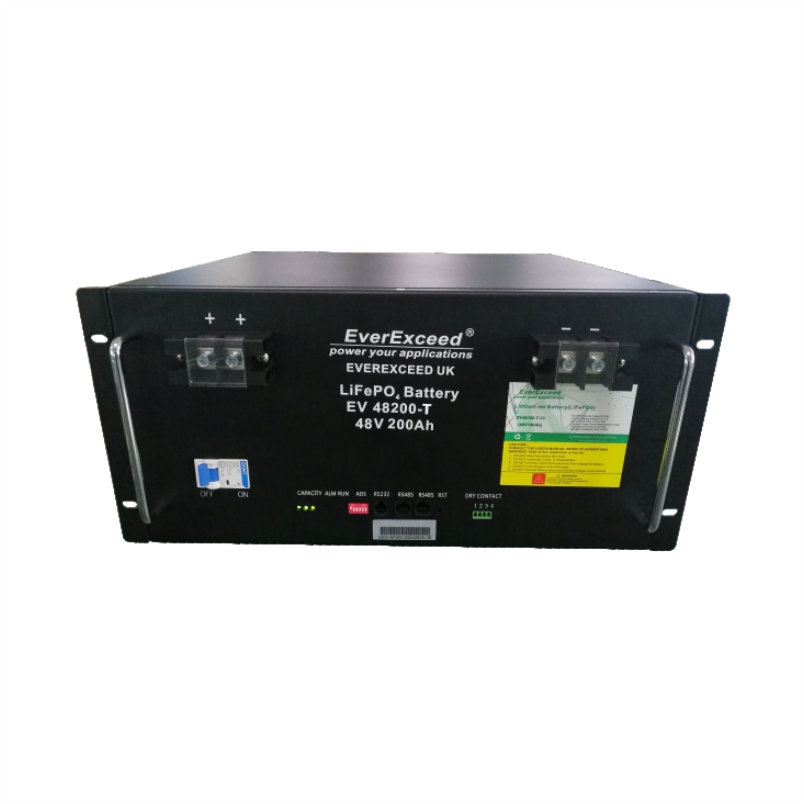 Bateria Terminal Frontal Longa Vida 48V 200ah para Sistema Solar/UPS/Telecom
