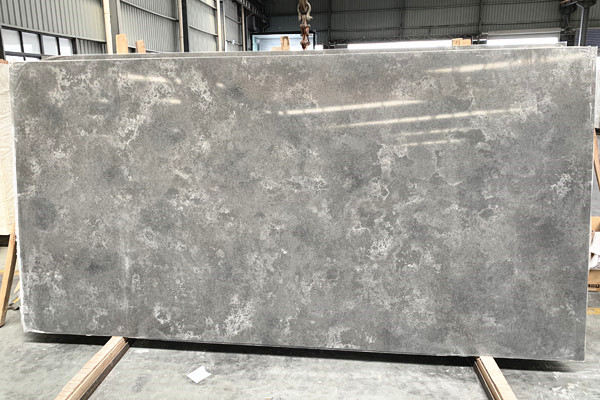 laje de quartzo cinza de concreto