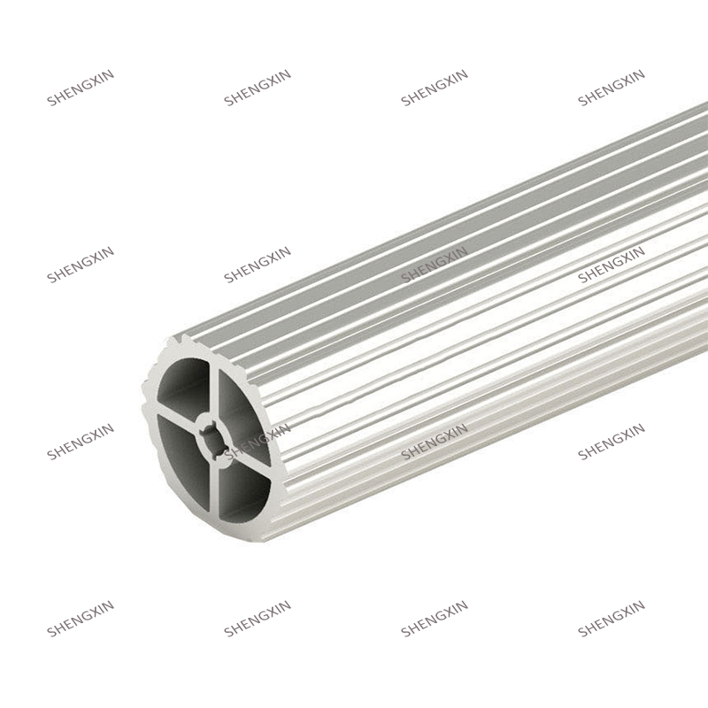 SHENGXIN tubo de extrusão de liga de alumínio padrão perfis de tubo redondo de alumínio (círculo)
