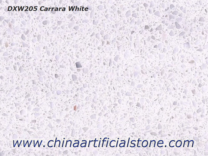 Telhas e placas de terrazzo branco Carrara DXW205
