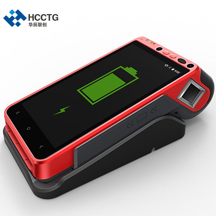Máquina NFC Android POS para pagamento por leitor de cartão inteligente HCC-Z100
