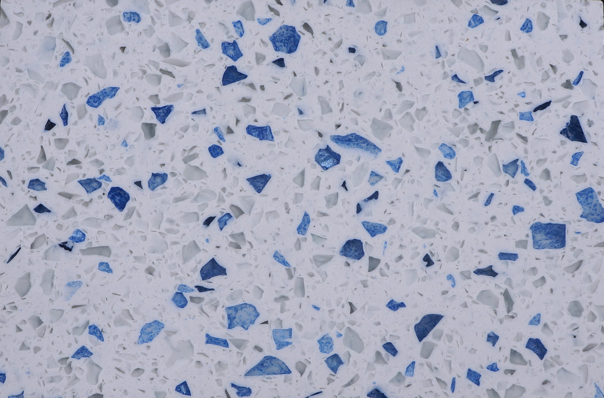 RSC 107 pedra de quartzo de diamante azul
