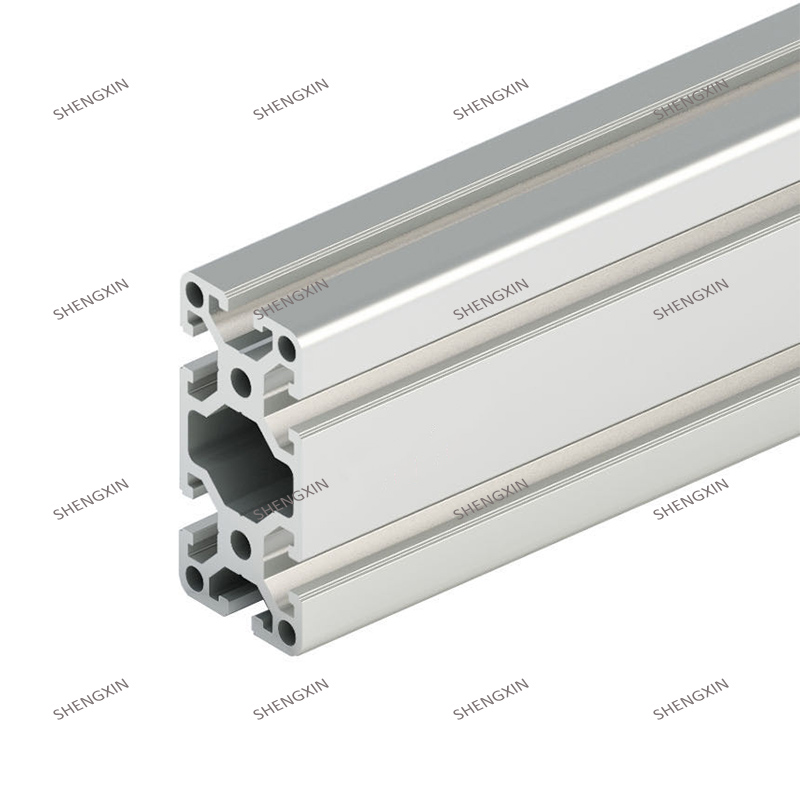 Perfil de anodização de tira de extrusão de estrutura de alumínio 80/20 SX-8-4080W
