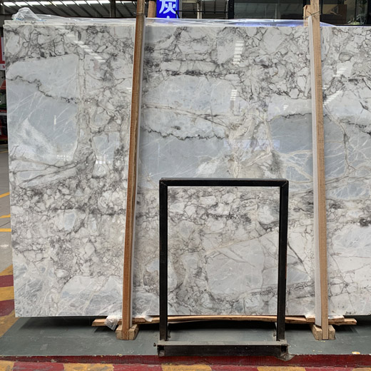 Ótima placa de mármore natural de mármore cinza fornecedor China exportador bom preço
