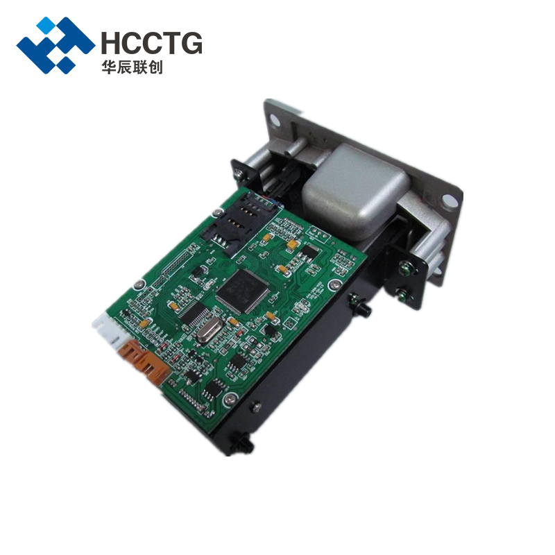 Leitor de cartão de inserção manual magnético e RFID EMV HCRT288K
