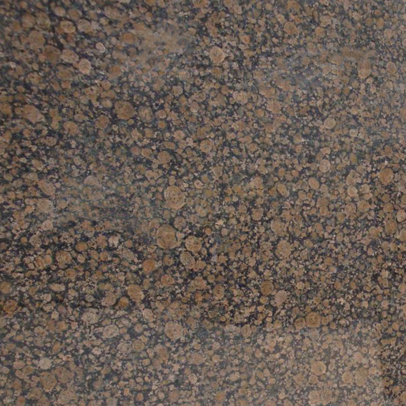 Lajes de granito marrom Báltico polido da Finlândia

