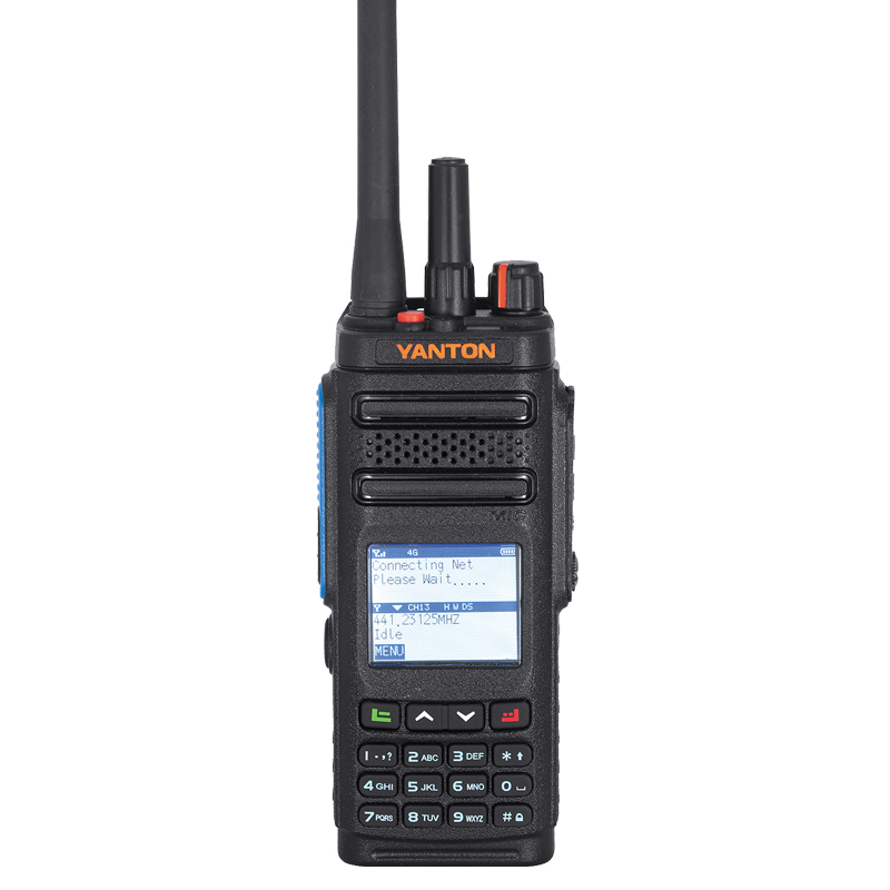 DMR + analógico + 4G LTE PTT sobre rádio móvel celular
