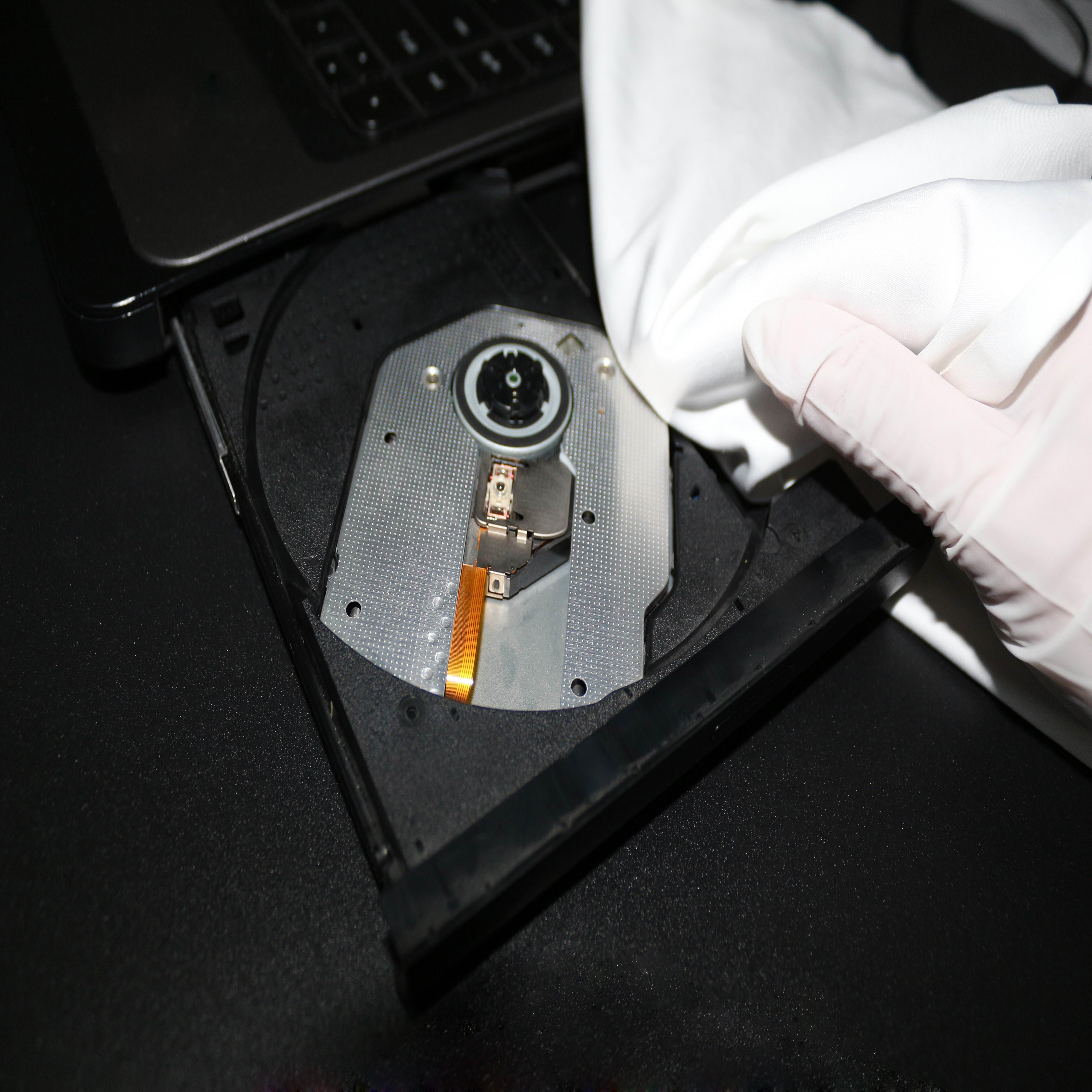 Borda selada ultrassônica do limpador de microfibra de nylon
