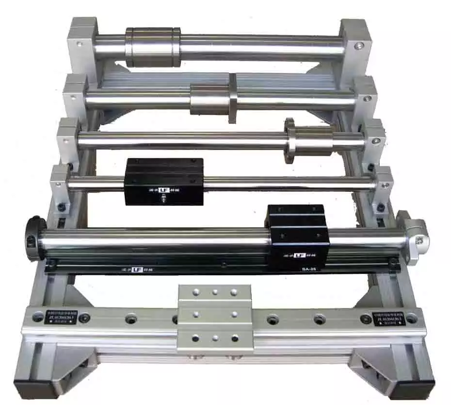 Aplicação de rolamento de bucha linear LM40UU