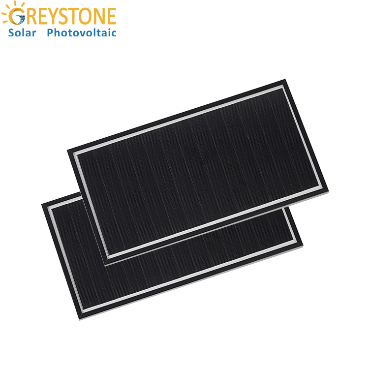 Módulo solar de sobreposição de telhas Greystone 10W
