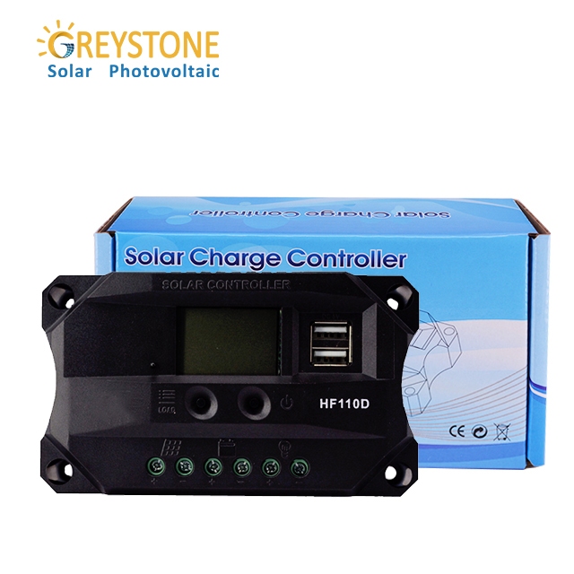 Controlador de carga solar PWM compacto Greystone
