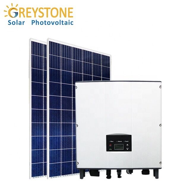 Sistema solar conectado à rede de alta potência Greystone 20kw sem bateria
