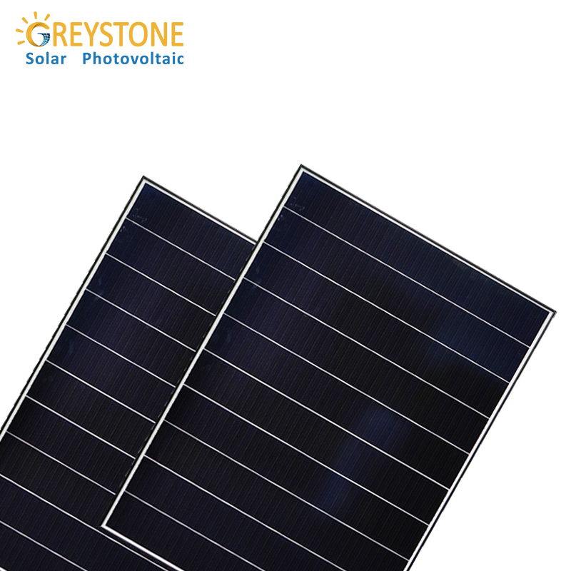 Módulo solar de sobreposição com telhas Greystone
