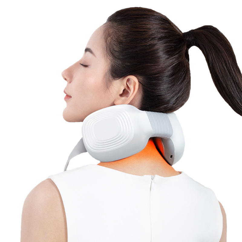 Travesseiro massageador eletrônico nas costas e várias especificações pescoço cabeça ombro
