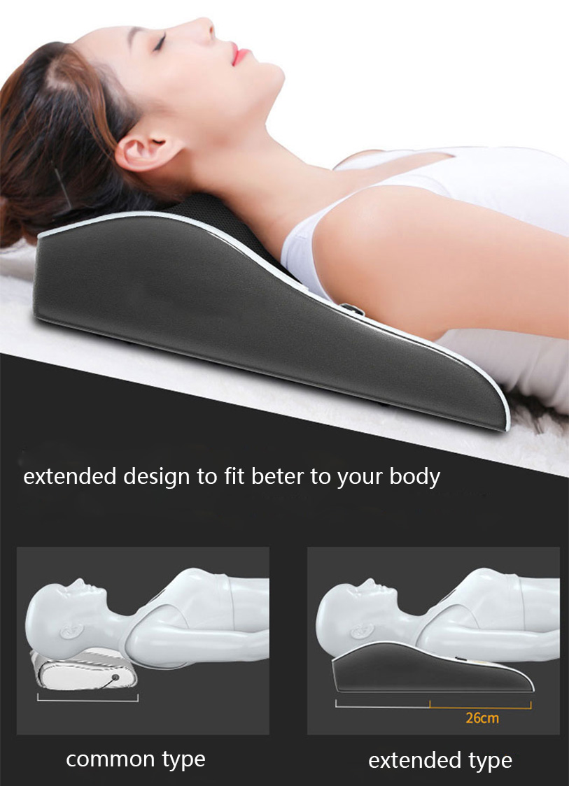 Almofada de massagem para as costas