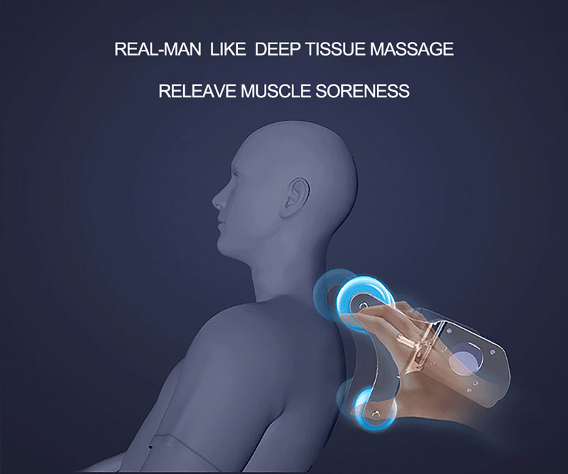 Cadeira de massagem para aliviar a dor como um mestre de verdade