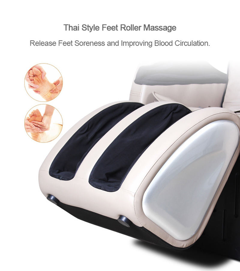 Cadeira de massagem para aliviar dores nos pés