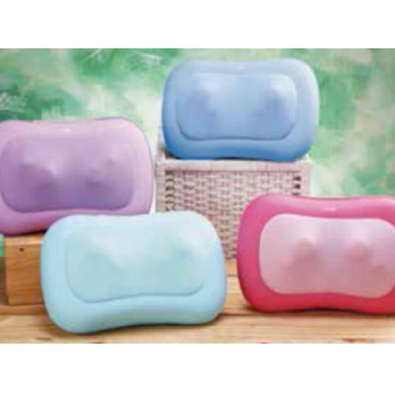 Almofada de massagem Shiatsu colorida com calor
