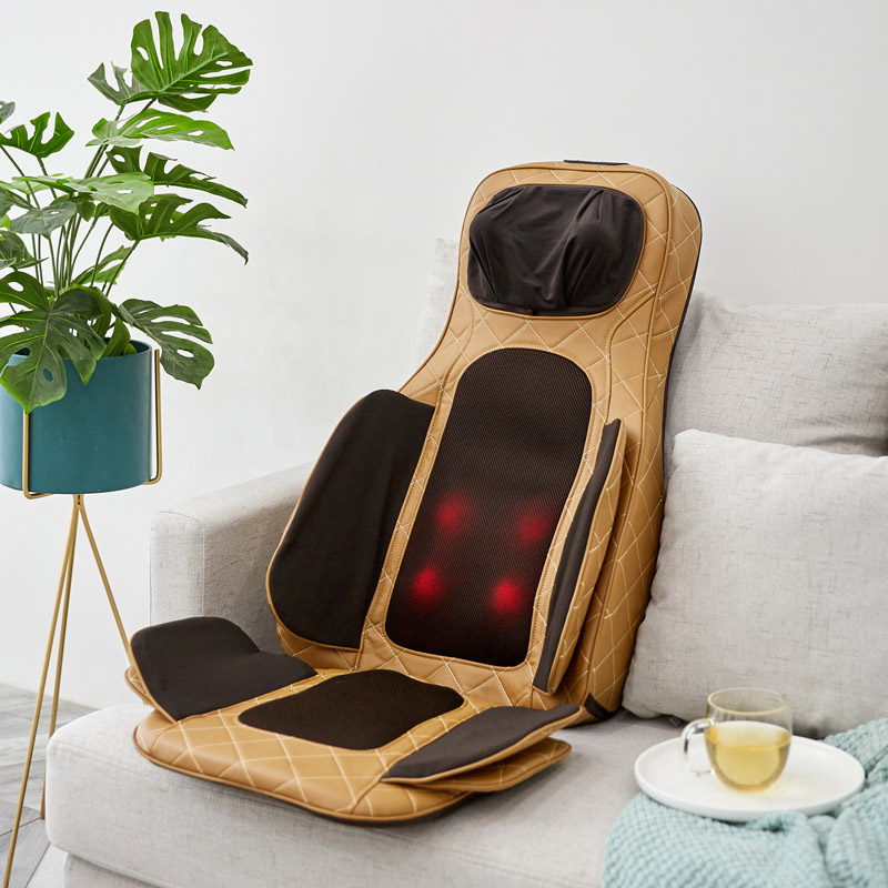 Almofada de massagem relaxante portátil para uso doméstico e no escritório
