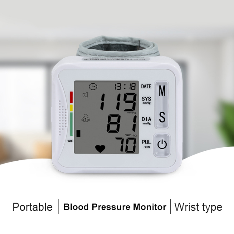 Monitor de pressão arterial digital de pulso
