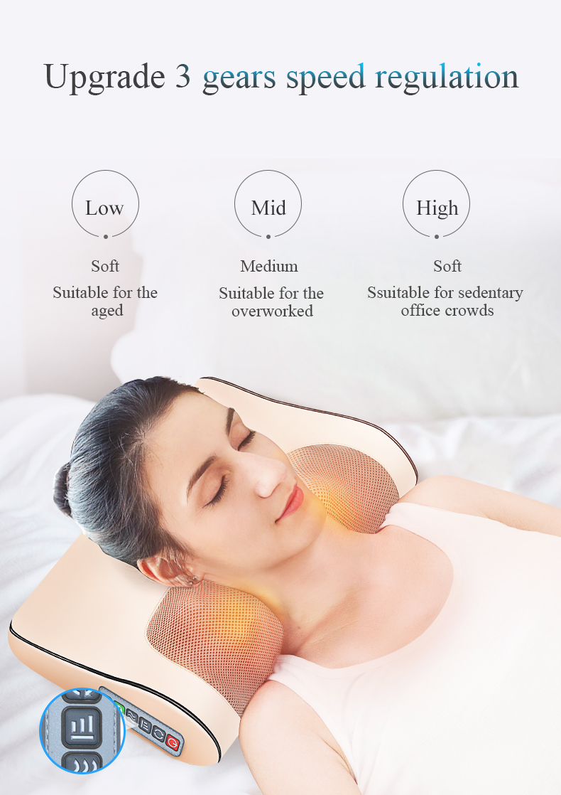 Almofada de massagem para dormir