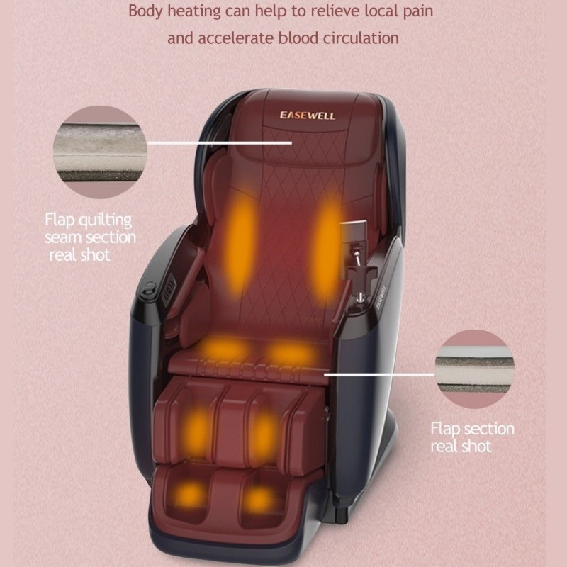 Cadeira massageadora com aquecimento